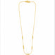 Gold Plated Beaded Chain Necklace DCN4290