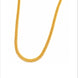 Gold Plated Wheat Chain Necklace DCN4957