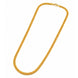 Gold Plated Wheat Chain Necklace DCN4957