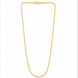 Gold Plated Cable Chain Necklace  DCN4965