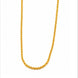 Gold Plated Cable Chain Necklace  DCN4965
