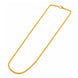 Gold Plated Cable Chain Necklace  DCN4965
