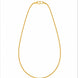 Gold Plated Minimalist Chain Necklace DCN4977