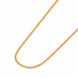 Gold Plated Minimalist Chain Necklace DCN4977