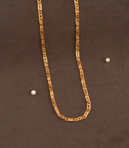 Gold Plated Royal Rope Chain
