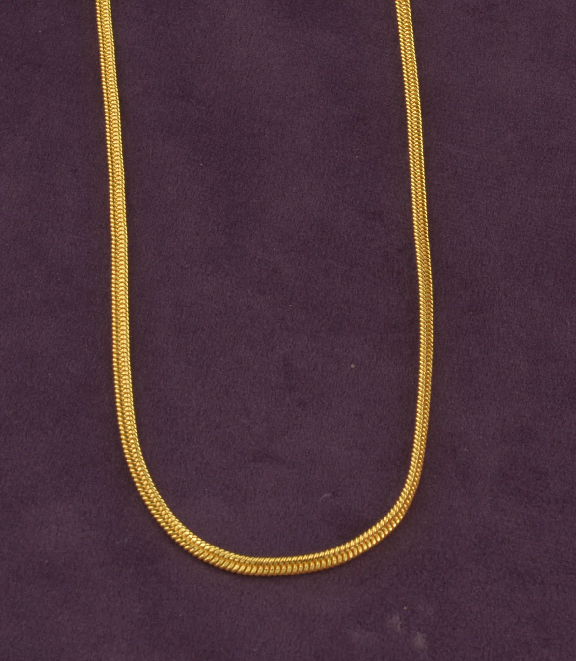 Gold Plated Elegant Snake Chain