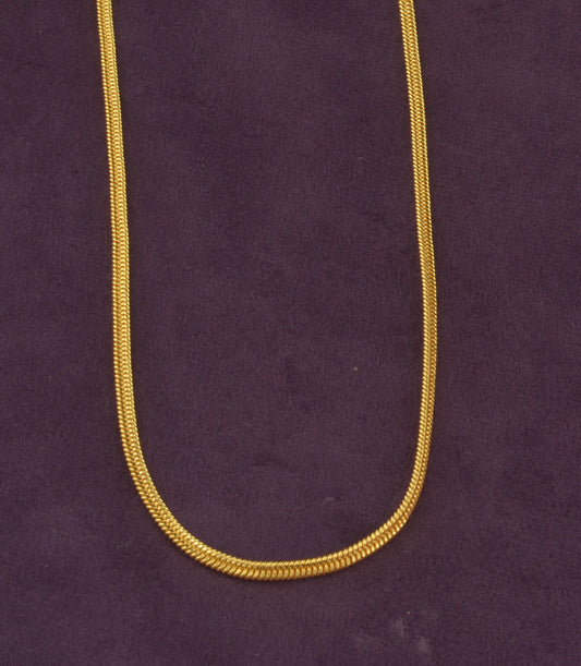 Gold Plated Elegant Snake Chain