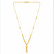 Gold Plated Light Beaded Chain Necklace DCN5673