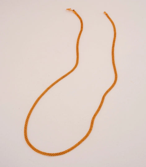 Gold Plated Elegant Mesh-Style Chain