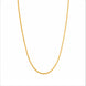 simple gold plated box chain DCN786