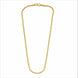 simple gold plated box chain DCN786