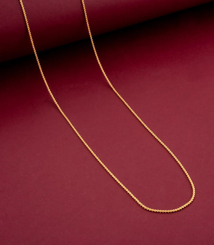 Gold Plated Classic Cable-Link Chain