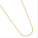 gold plated twisted singapore chain DCNDC15 