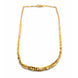 Gold Plated Twisted Rope Chain