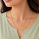 Gold Plated Delicate Twisted Rope Chain