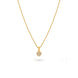 Gold Plated AD Heart Shape Chain & Pendant