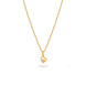Gold Plated Sparkling AD Chain & Pendant