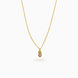 Gold Plated Owl Chain & Pendant