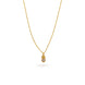 Gold Plated Owl Chain & Pendant