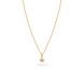 Gold Plated Crown AD Chain & Pendant