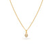 Gold Plated Heart AD Chain & Pendant