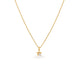 Gold Plated Shimmering AD Chain & Pendant