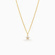 Gold Plated Floral Ad Chain & Pendant