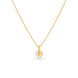 Gold Plated AD Stone Heart Chain & Pendant