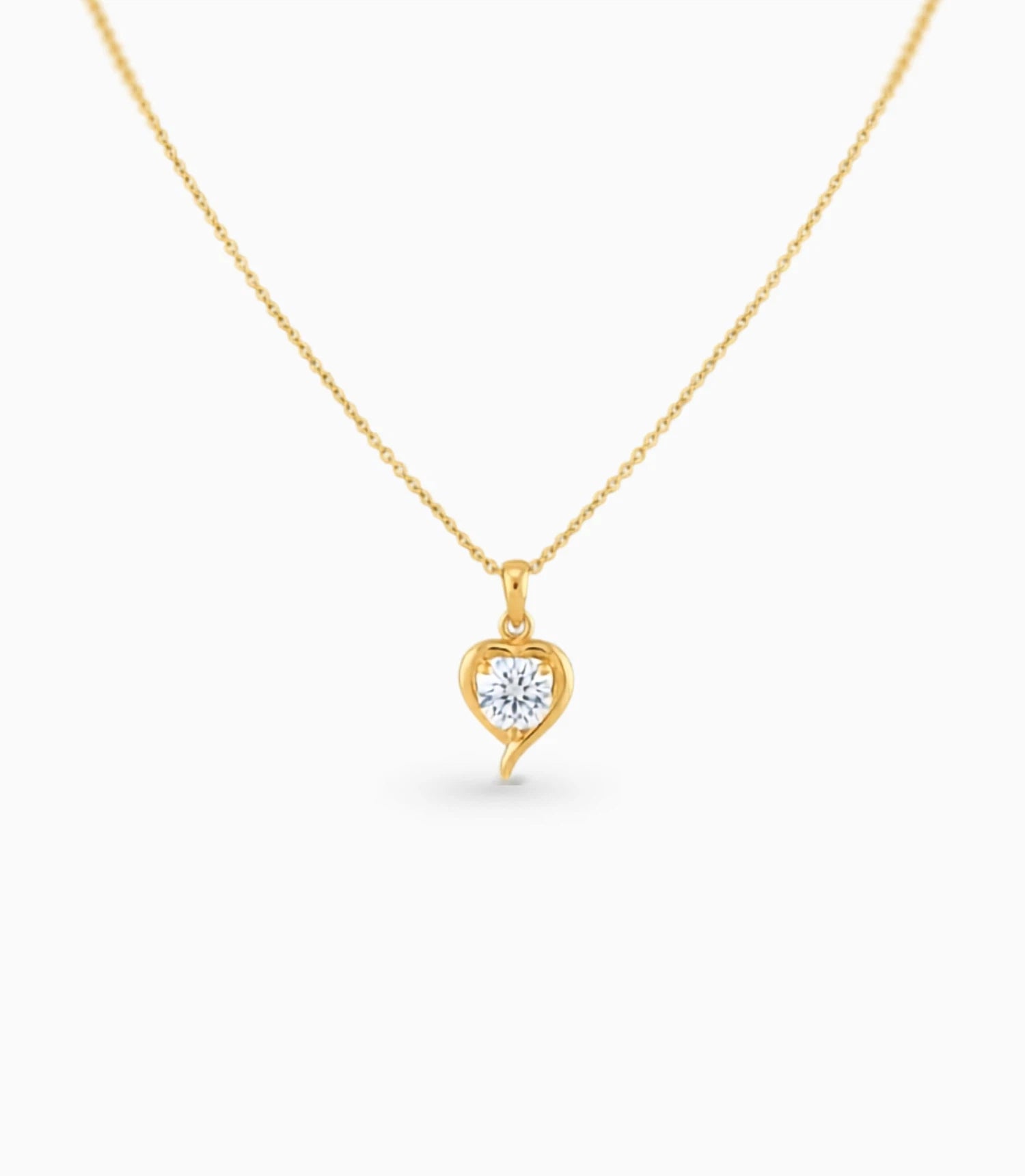 Gold Plated Designer AD Chain & Pendant