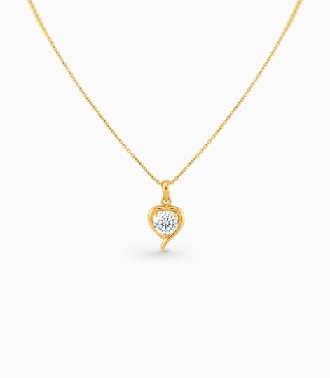 Gold Plated Designer AD Chain & Pendant