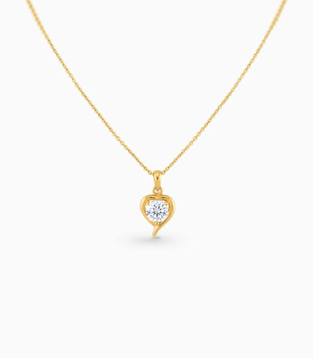 Gold Plated Designer AD Chain & Pendant