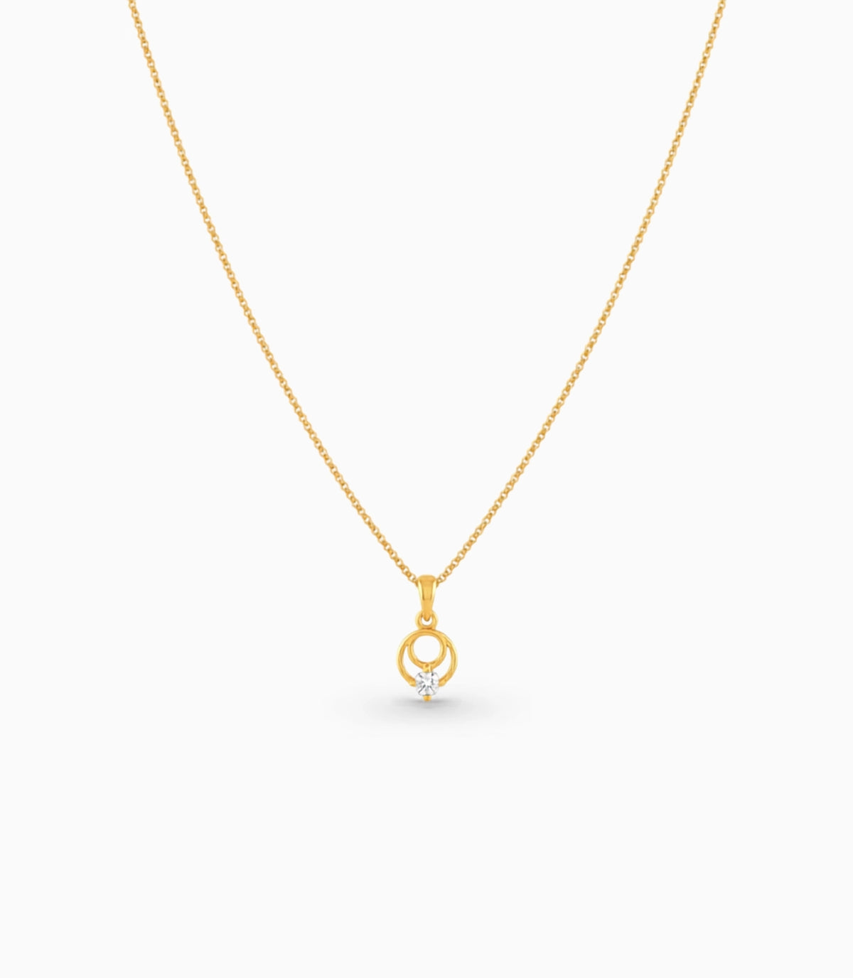 Gold Plated Versatile AD Chain & Pendant