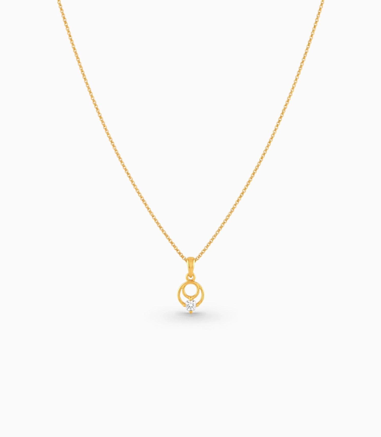 Gold Plated Versatile AD Chain & Pendant