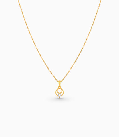 Gold Plated Versatile AD Chain & Pendant