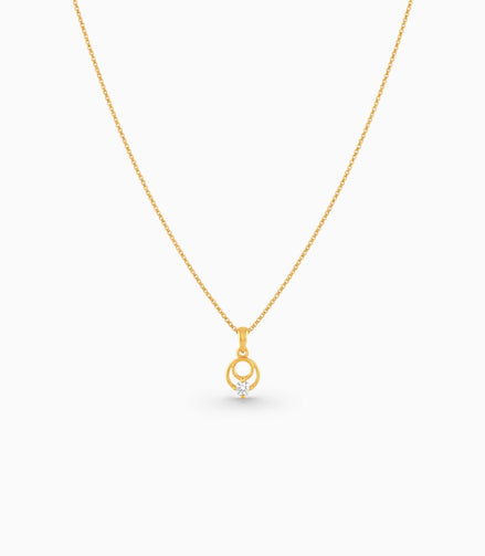 Gold Plated Versatile AD Chain & Pendant