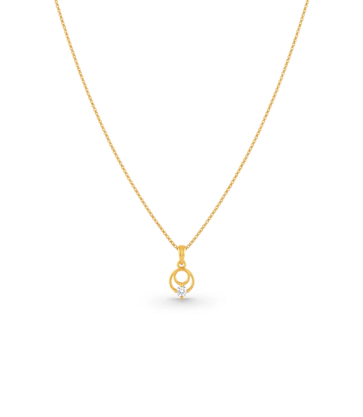 Gold Plated Versatile AD Chain & Pendant