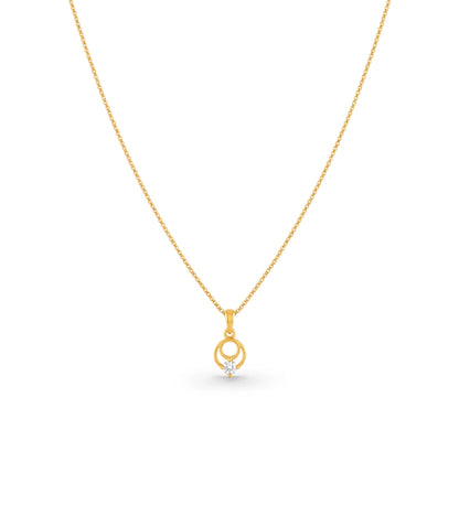 Gold Plated Versatile AD Chain & Pendant