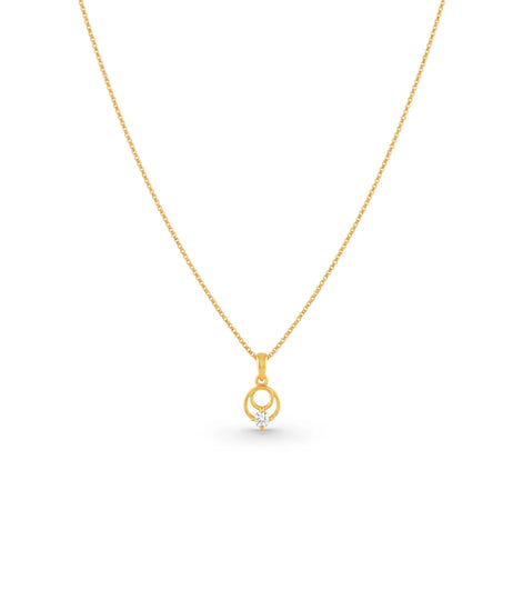 Gold Plated Versatile AD Chain & Pendant