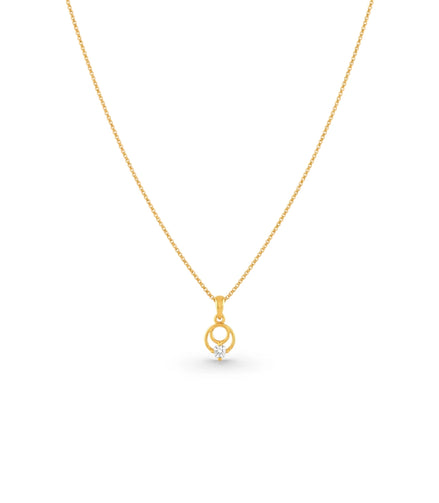 Gold Plated Versatile AD Chain & Pendant