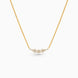 Gold Plated Three Star Chain & Pendant