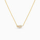 Gold Plated Nature Inspired Chain & Pendant