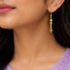 Gold Plated Traditional Tassel Dangler Earrings