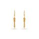 Gold Plated Hook Dangler Earrings