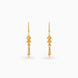 Gold Plated Iconic Layered Dangler Earrings