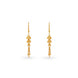 Gold Plated Iconic Layered Dangler Earrings