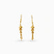 Gold Plated Lightwieght Dangler Earrings