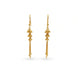 Gold Plated Elegant Dangler Earrings