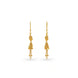 Gold Plated Evergreen Dangler Earrings