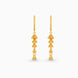 Gold Plated Statement Jhumka Dangler Earrings