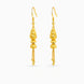 Gold Plated Versatile Dangler Earrings